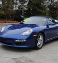 porsche boxster 2010 blue gasoline 6 cylinders rear wheel drive 6 speed manual 27616