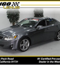 lexus is 250 2012 gray sedan gasoline 6 cylinders rear wheel drive automatic 91731