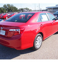toyota camry 2012 red sedan le gasoline 4 cylinders front wheel drive automatic 77074
