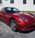 chevrolet corvette 2009 dk  red coupe lt gasoline 8 cylinders rear wheel drive automatic 78028