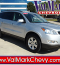 chevrolet traverse 2012 silver lt gasoline 6 cylinders front wheel drive automatic 78130