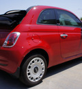 fiat 500c 2012 red pop gasoline 4 cylinders front wheel drive 5 speed manual 76108