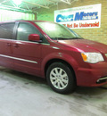 chrysler town and country 2013 red van touring flex fuel 6 cylinders front wheel drive automatic 44883