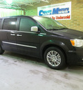 chrysler town and country 2013 black van touring l flex fuel 6 cylinders front wheel drive automatic 44883