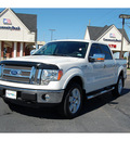 ford f 150 2010 white lariat flex fuel 8 cylinders 4 wheel drive automatic with overdrive 77642