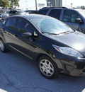 ford fiesta 2011 black sedan s gasoline 4 cylinders front wheel drive automatic 75062