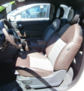 fiat 500 2012 beige hatchback sport gasoline 4 cylinders front wheel drive 5 speed manual 13502