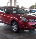 nissan rogue 2011 red s gasoline 4 cylinders all whee drive automatic with overdrive 77477