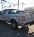 ford f 150 2011 silver stx flex fuel 6 cylinders 2 wheel drive automatic with overdrive 77662