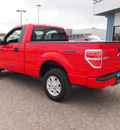 ford f 150 2012 red stx flex fuel 6 cylinders 2 wheel drive automatic 78861