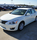 nissan altima 2013 white sedan 2 5 s gasoline 4 cylinders front wheel drive automatic 75150