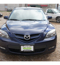 mazda mazda3 2008 blue hatchback s touring gasoline 4 cylinders front wheel drive automatic 78757