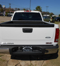 gmc sierra 1500 2009 white sl gasoline 8 cylinders 2 wheel drive automatic 75901