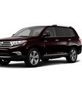 toyota highlander 2013 dk  red suv gasoline 6 cylinders front wheel drive not specified 75067