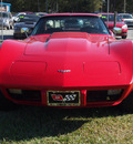 chevrolet corvette 1977 red v8 automatic 27569