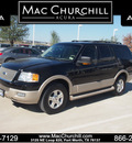 ford expedition 2006 black suv eddie bauer gasoline 8 cylinders rear wheel drive automatic with overdrive 76137