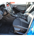 ford focus 2012 blue hatchback se flex fuel 4 cylinders front wheel drive automatic 77532