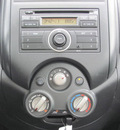nissan versa 2013 gray sedan s gasoline 4 cylinders front wheel drive automatic 33884