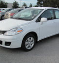 nissan versa 2012 white hatchback special edition gasoline 4 cylinders front wheel drive automatic 33884