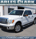 ford f 150 2010 white xlt gasoline 8 cylinders 2 wheel drive automatic 78501