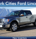 ford f 150 2013 gray lariat gasoline 6 cylinders 4 wheel drive shiftable automatic 75235