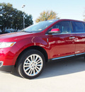 lincoln mkx 2013 red suv gasoline 6 cylinders front wheel drive automatic 76011