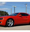 chevrolet camaro 2011 orange coupe rs gasoline 6 cylinders rear wheel drive automatic 76502