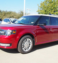 ford flex 2013 red sel gasoline 6 cylinders front wheel drive automatic 76011