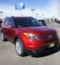ford explorer 2013 red suv limited flex fuel 6 cylinders 2 wheel drive automatic 79407