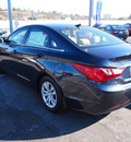 hyundai sonata 2013 dk  blue sedan gls 4 cylinders automatic 94010