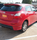 toyota matrix 2009 red hatchback xrs gasoline 4 cylinders front wheel drive automatic 77375
