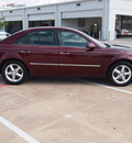 hyundai sonata 2008 dk  red sedan limited v6 gasoline 6 cylinders front wheel drive not specified 77375