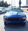 ford mustang 2013 blue coupe gt gasoline 8 cylinders rear wheel drive automatic 77375