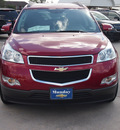 chevrolet traverse 2012 red lt gasoline 6 cylinders front wheel drive 6 speed automatic 77090