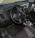mitsubishi outlander sport 2012 black se gasoline 4 cylinders front wheel drive cont  variable trans  75062