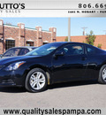 nissan altima 2012 black coupe 2 5 s gasoline 4 cylinders front wheel drive automatic 79065