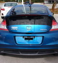 honda cr z 2011 blue hatchback ex hybrid 4 cylinders front wheel drive cont  variable trans  28557