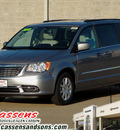 chrysler town country 2013 silver van touring flex fuel 6 cylinders front wheel drive automatic 62034