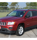 jeep compass 2011 red suv sport gasoline 4 cylinders 2 wheel drive manual 77338