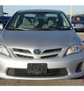 toyota corolla 2011 silver sedan le gasoline 4 cylinders front wheel drive automatic 76543