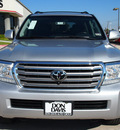 toyota land cruiser 2013 silver suv gasoline 8 cylinders 4 wheel drive automatic 76011