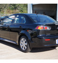 mitsubishi lancer 2013 black sedan es gasoline 4 cylinders front wheel drive manual 77094