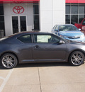 scion tc 2013 gray coupe gasoline 4 cylinders front wheel drive automatic 76053