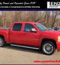 chevrolet silverado 1500 2007 red ltz z71 8 cylinders 4 wheel drive automatic 55318