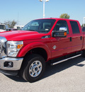 ford f 250 super duty 2012 red xlt biodiesel 8 cylinders 4 wheel drive shiftable automatic 77532