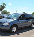 chrysler town and country 2002 blue van lx flex fuel 6 cylinders front wheel drive 4 speed automatic 78550