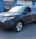 ford explorer 2013 green suv xlt 6 cylinders automatic 78861