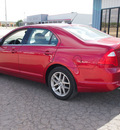 ford fusion 2011 red sedan sel 6 cylinders automatic 78861