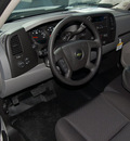 chevrolet silverado 1500 2013 white pickup truck work truck flex fuel v8 2 wheel drive automatic 76051