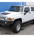hummer h3 2007 white suv 5 cylinders automatic 78505